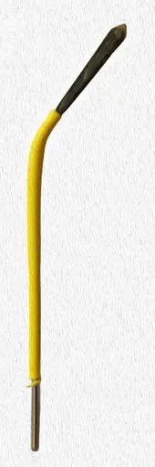 Насадка электрод Мединтех, нож угловой (посадочный разъем - 0,8 мм, для диатермокоагулятора ДТС 03С, ДТС 03Х, 1 шт)