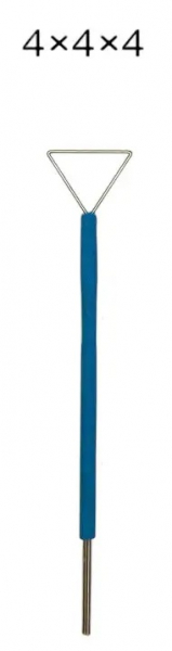 Насадка електрод Медінтех, трикутник (посадочний розєм - 0,8 мм, для діатермокоагулятора ДТС 03С, ДТС 03Х, 1 шт)