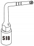 Насадка пьезоскалера DTE SI8 (d - 1.6 мм, резьба - Acteon)
