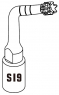 Насадка п'єзоскалера DTE SI9 (d - 2.8 мм, різьба - Acteon)
