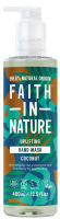 Натуральне рідке мило для рук із кокосом Faith In Nature