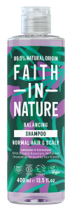 Натуральный шампунь с лавандой и геранью Faith In Nature