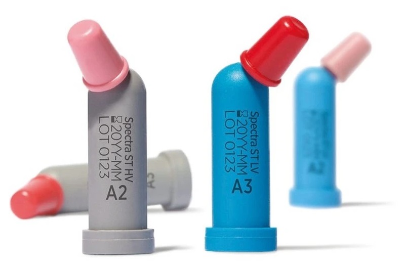 Neo Spectra ST LV, Набор 16 капсул по 0,25 г (Dentsply) Универсальный пломбировочный материал