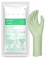 Неопренові хірургічні рукавички Mercator Medical Dermagel Neopren (без пудри, текстуровані) 50 пар