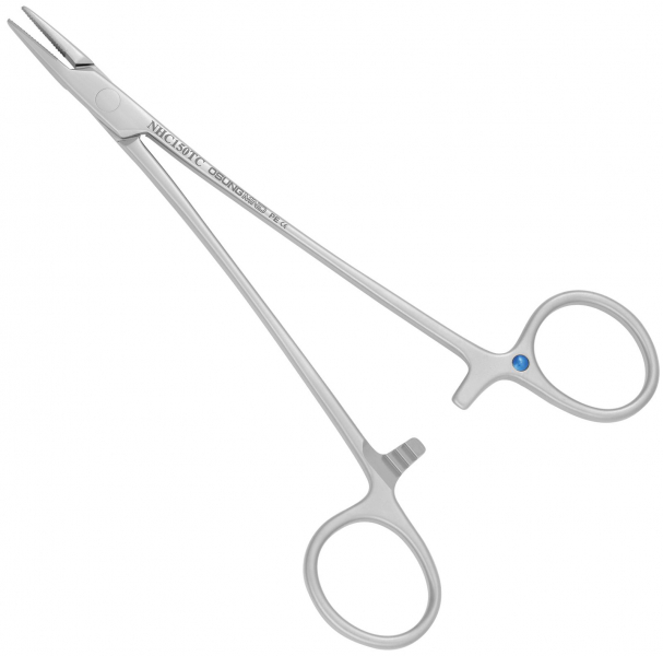 Иглодержатель Osung NHC150TC, Crile-wood (с твердосплавными накладками, 150 мм)