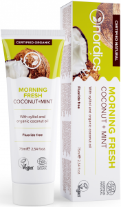 Зубна паста Nordics Cosmos Natural Morning Fresh, 75 мл