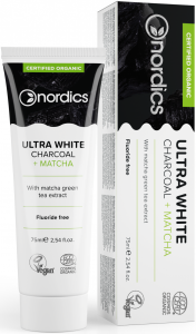 Зубна паста Nordics Cosmos Organic Ultra White, 75 мл