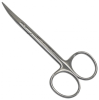 Ножницы изогнутые Nova N0907, Iris 10,5 см, острый/острый