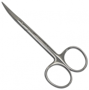 Ножницы изогнутые Nova N0907, Iris 10,5 см, острый/острый