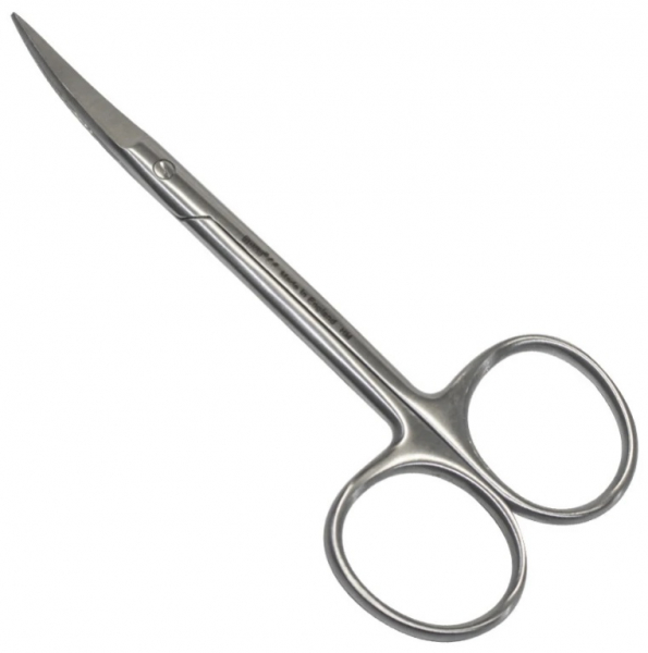 Ножницы изогнутые Nova N0907, Iris 10,5 см, острый/острый