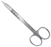 Ножиці Surgicon J-22-233, Goldman Fox, 13 см, гострий/гострий, вигнуті