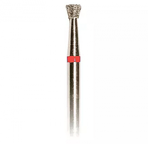 Бор VladMiva 806.315.010.514 (обратноконусный, красный - мелкий, 10 шт)