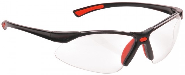 Очки защитные Port West № PW37RER (прозрачные, открытые)