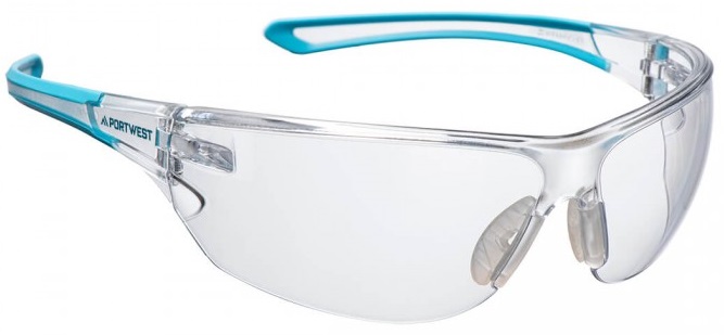 Окуляри захисні Port West №PS19CLR (прозорі, відкриті)
