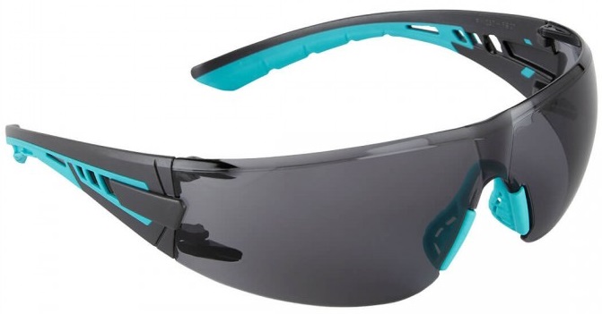 Окуляри захисні Port West №PS27SKR (затемнені, відкриті)