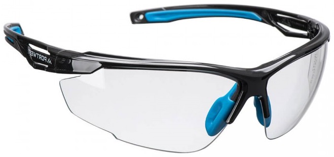 Окуляри захисні Port West №PS37CLR (прозорі, відкриті)