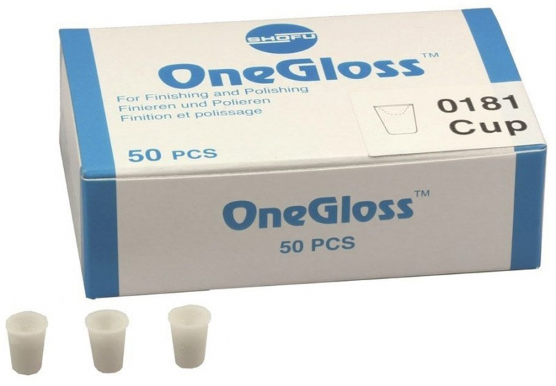 One Gloss Refill Cup (чашка), 0181 (Shofu) Одноэтапная полировочная силиконовая насадка