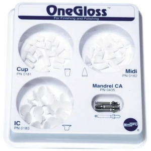 One Gloss Set (Shofu) Набір одноетапних полірувальних силіконових насадок
