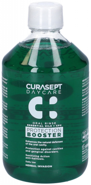Ополіскувач Curasept DAYCARE PROTECTION BOOSTER, HERBAL INVASION, 500 мл