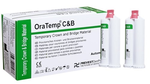 OraTemp C&B (Prevest DenPro) Матеріал для тимчасових коронок та мостів, 67 г (REF 11005)