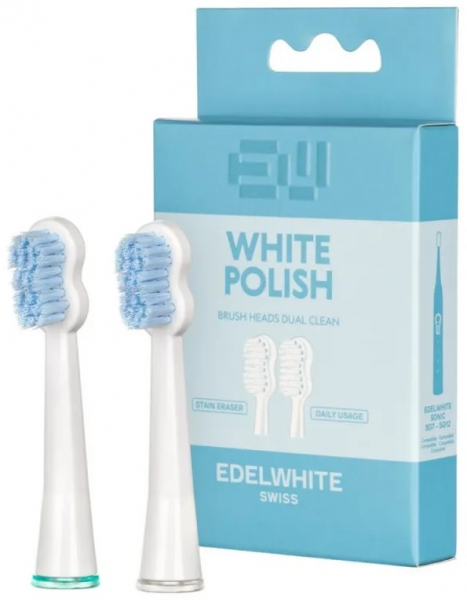 Отбеливающая насадка Edel+White для электрощетки Sonic (7640131971898)