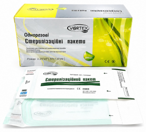 Пакеты бумажно-полиєтиленовые для стерилизации VORTExDENT (200 шт)