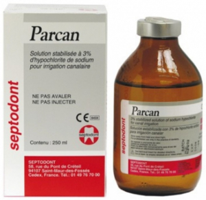 Parcan, 3% (Septodont) Гіпохлорит натрію для промивання каналів