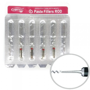 Paste Fillers ROD, 25 мм (Vortex) Каналонаполнители для углового наконечника, 4 шт