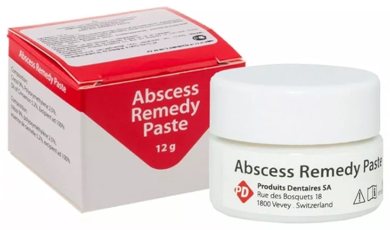 Паста PD Abscess remedy paste (Абсцесс ремеди) с дексаметазоном 12 г