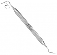 Напильник периодонтический Osung FS1-2S (для снятия больших отложений, двухсторонний, металлическая ручка)