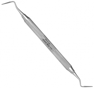 Напилок періодонтичний Osung FS3-4S (для зняття великих відкладень, двосторонній, металева ручка)