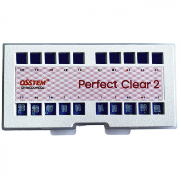 Сапфірові брекети Osstem Perfect Clear 2, Roth 022, низ 5-5 (HUBIT)