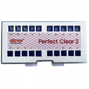 Сапфірові брекети Osstem Perfect Clear 2, Roth 022, верх 5-5