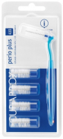Perio Plus CPS 410 Set, блакитний (Curaprox) Набір йоржиків міжзубних, d - 2,5-10 мм, (+ UHS 451)