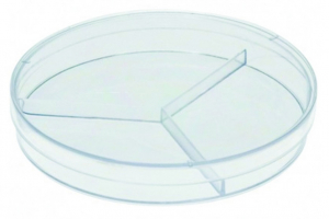 Чашка Петри Kartell с 3-мя секторами стерильная 363 (d=90 мм, 20 шт)