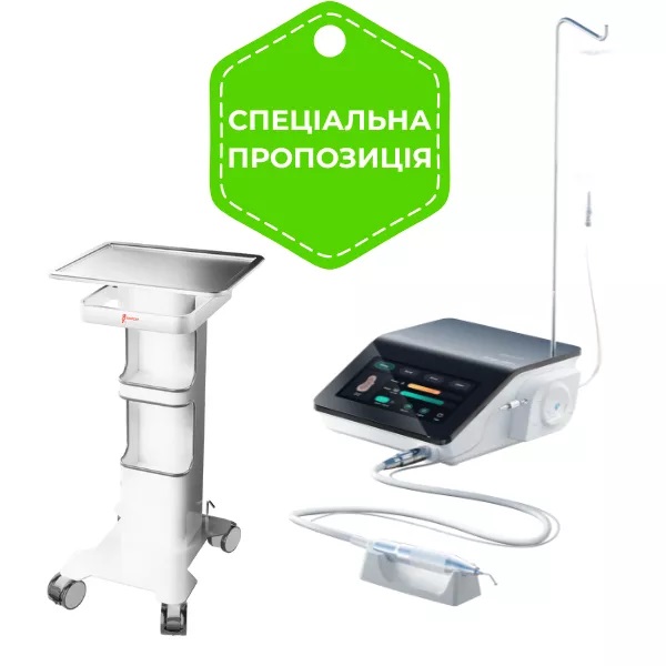 Пьезотом (скалер хирургический) Surgic Smart ENT Столик передвижной стоматологический Woodpecker TC-6