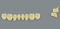 MFT (VITA) Гарнитур зубов, нижние боковые, цвет 0M3