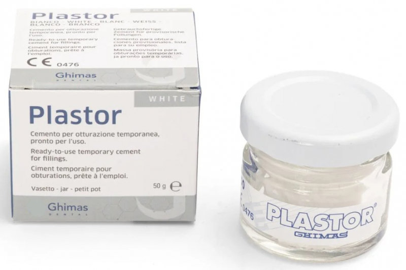 Пластор (Plastor, Ghimas) Цемент для тимчасових пломб, 50 г