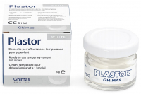 Пластор білий (Plastor, Ghimas) Цемент для тимчасових пломб