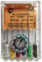 Pluggers, 25 мм (Mani) Плагери, 6 шт (копія)