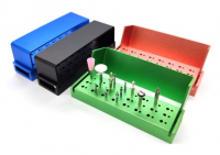 Підставка для борів Vortex, 24 FG+24 RA алюмінієва, автоклавована