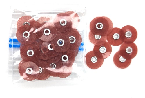 Полірувальні диски Vortex JA-010217-A5, грубі, 12.7 мм, 40 шт