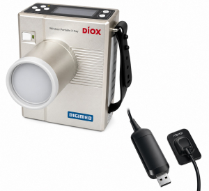 Портативный дентальный рентген Digi Med DIOX + Визиограф i-Sensor, размер 1.5