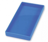 Лоток для инструментов PremiumPlus 653-19 синий (пластиковый, автоклавируемый)