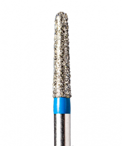 PRO-1 (Mani) Алмазний бор, закруглений конус, ISO 198/021, синій