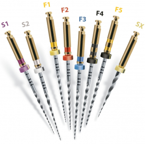 ProTaper F, 25 мм (Dentsply) Машинні дрильбори, 6 шт (оригінал)