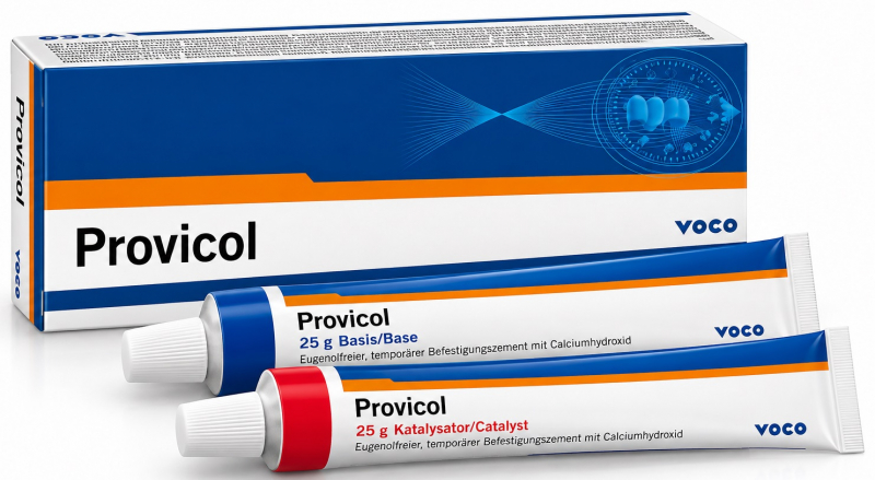 Провікол (Provicol, Voco) Цемент для тимчасового пломбування