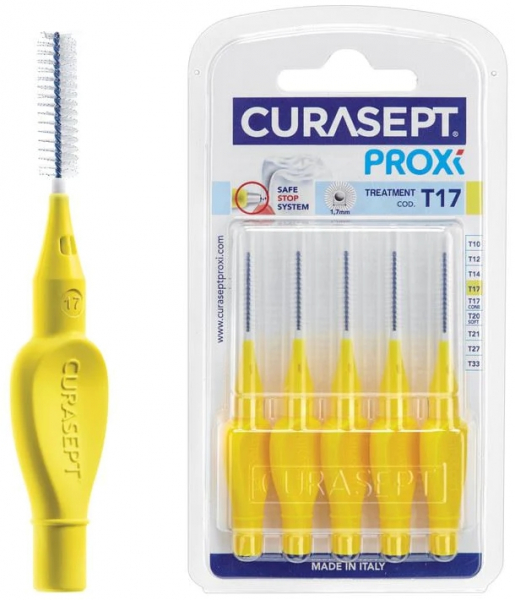 Йоржик міжзубний Curasept PROXI T17 (жовтий)