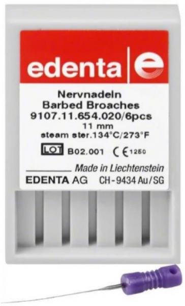 Пульпоэкстракторы Edenta, 21 мм