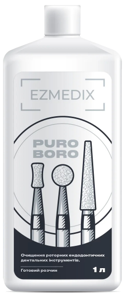 PURO BORO (Ezmedix) Средство для очистки стоматологических роторных инструментов, 1 л